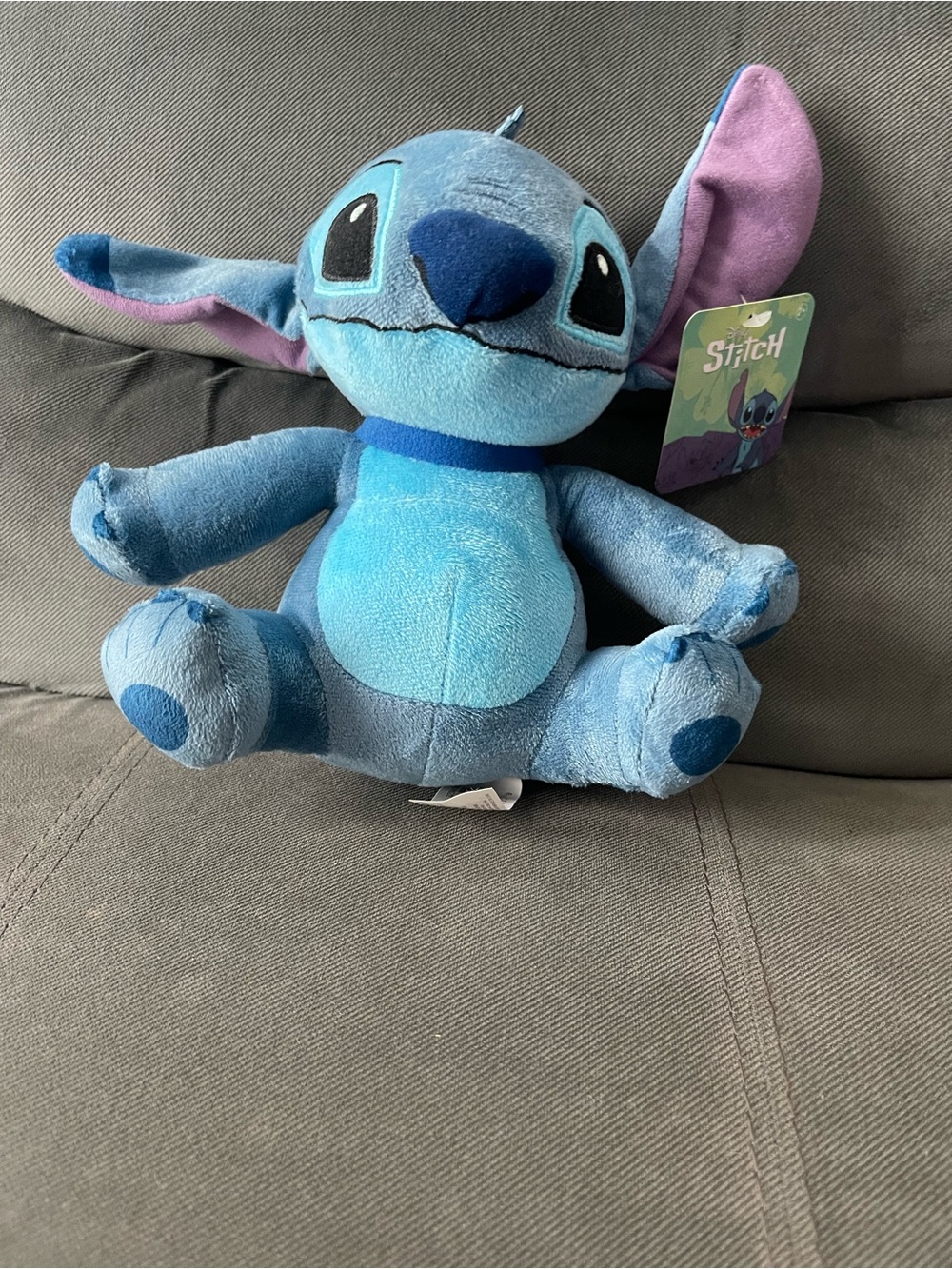 Disney Blue & Purple Stitch Plush Character Toy